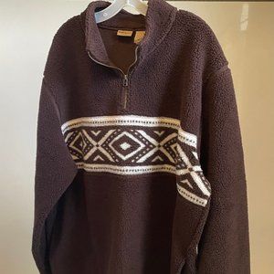 Rough Hewn Men's XXL Quarter Zip Sweater